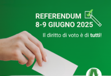 Referendum 2025: il voto è un diritto per tutti REFERENDUM 8-9 GIUGNO 2025 Il diritto di voto è di tutti!